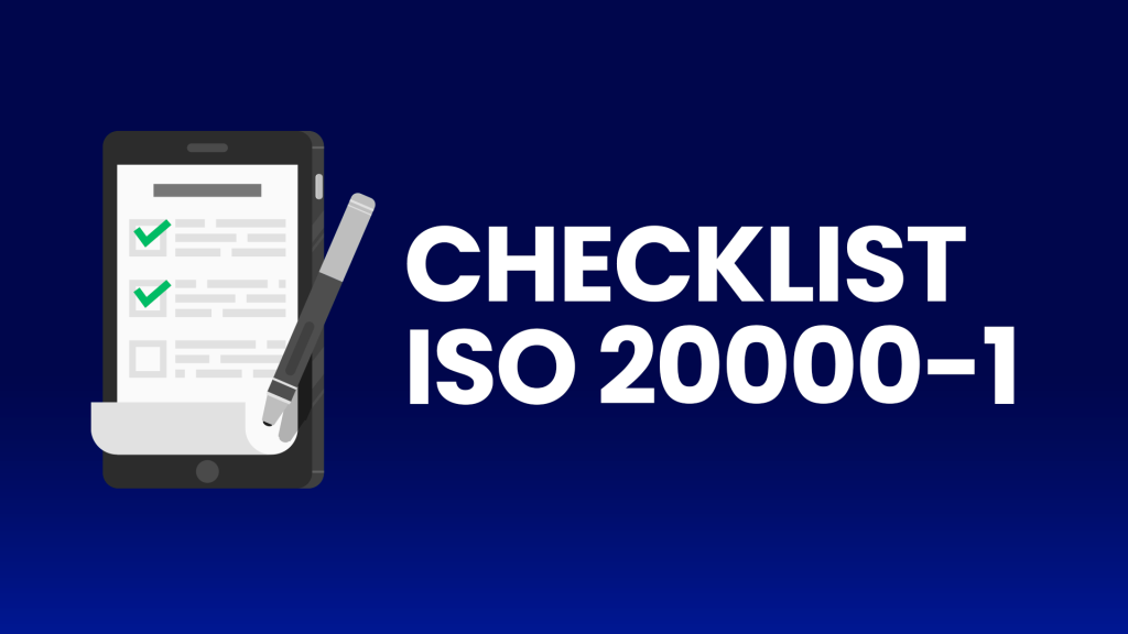 Checklist ISO 20000-1 Sistema de Gestão de Serviços de TI