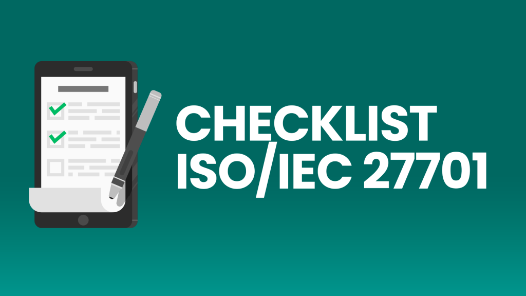 Checklist ISO 27701/IEC Sistema de Gestão de Privacidade da Informação