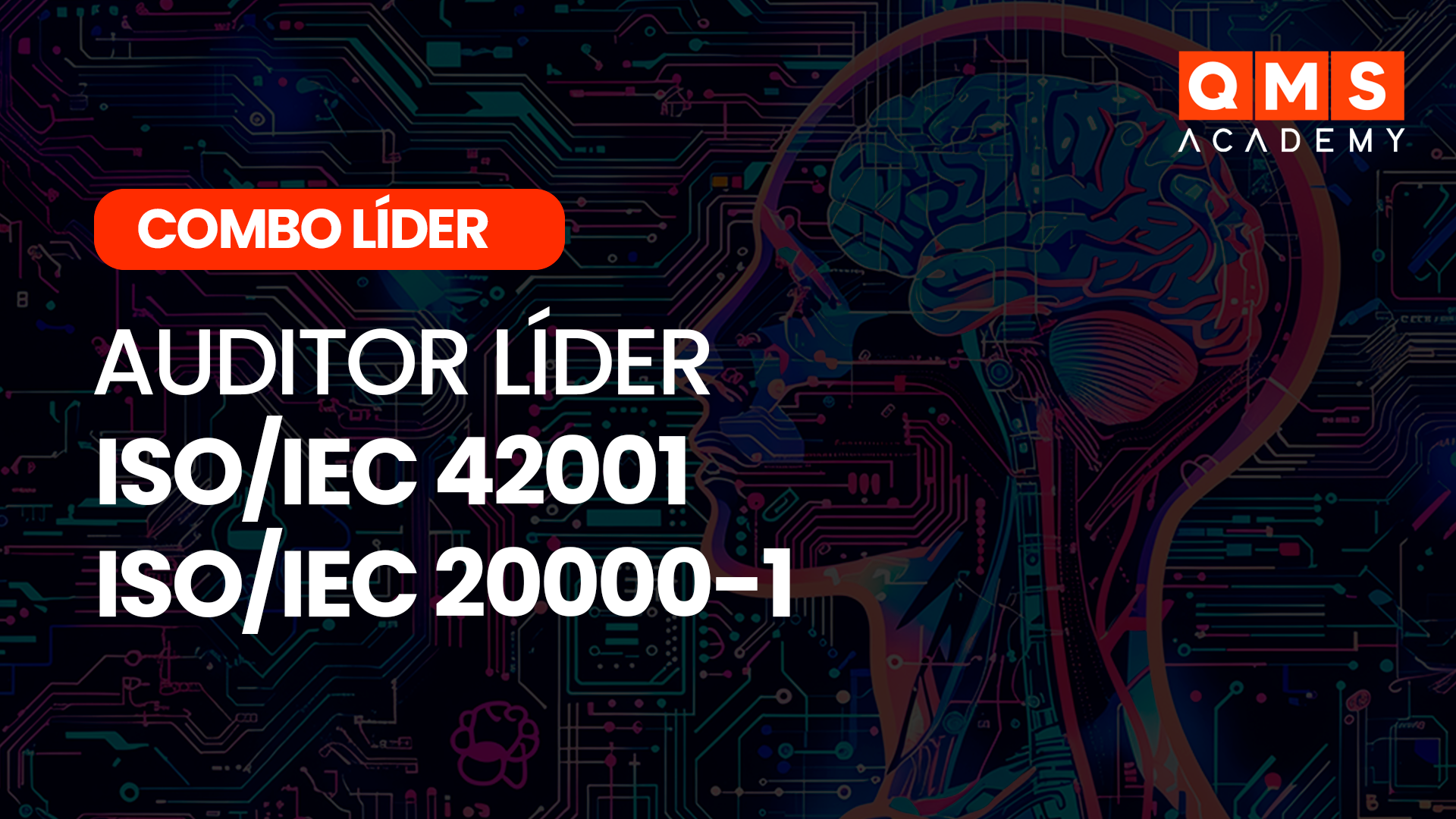 Combo Curso de Auditor Líder ISO IEC 42001 ISO IEC 20000 1 QMS Brasil