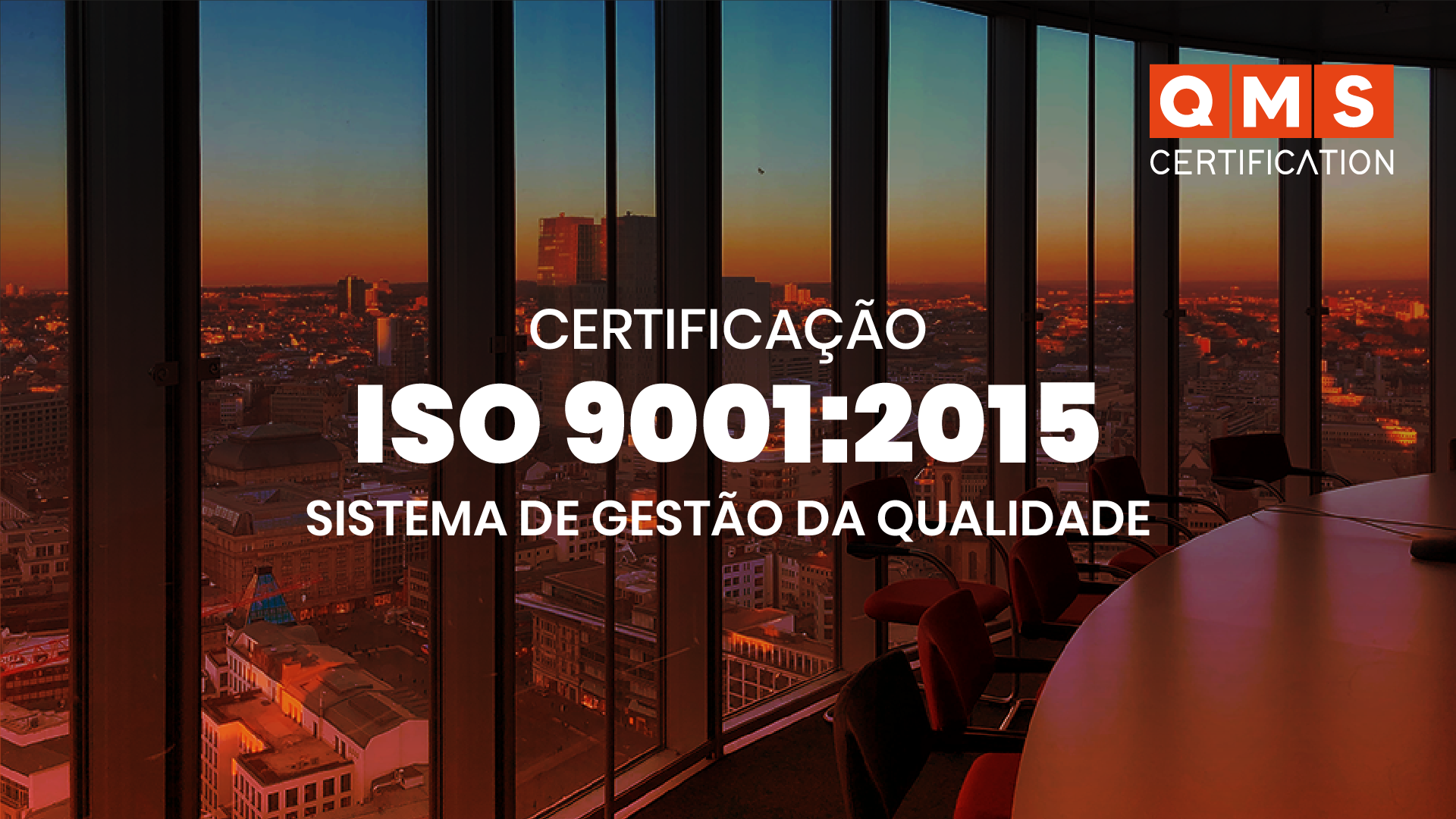Certificação ISO 9001 - QMS Brasil