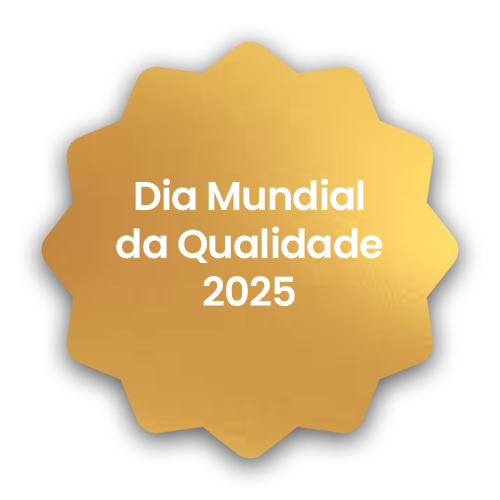 Badge dia mundial da qualidade